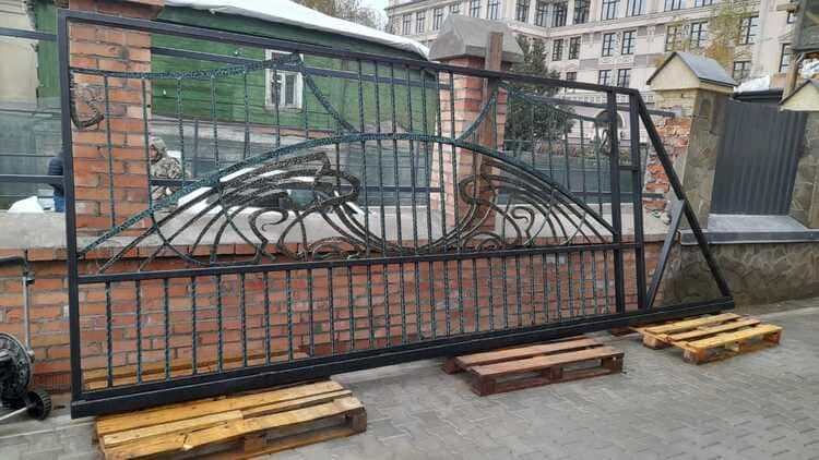 Ворота из профнастила Видное